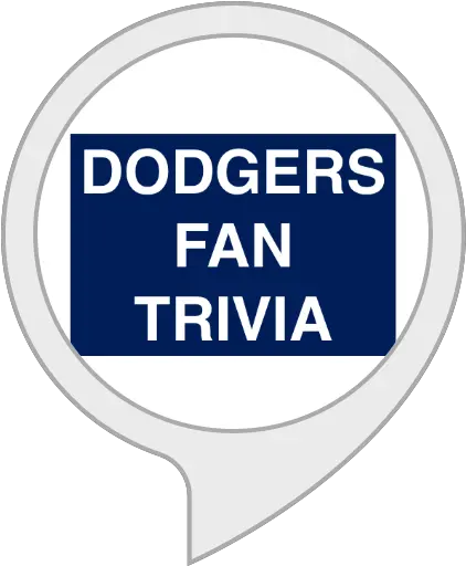 Amazoncom Dodgers Baseball Fan Trivia Alexa Skills Circle Png Dodgers Png