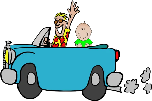 Man With Baby In Car Png Clip Arts For Driving Car Clipart Gif Car Clip Art Png