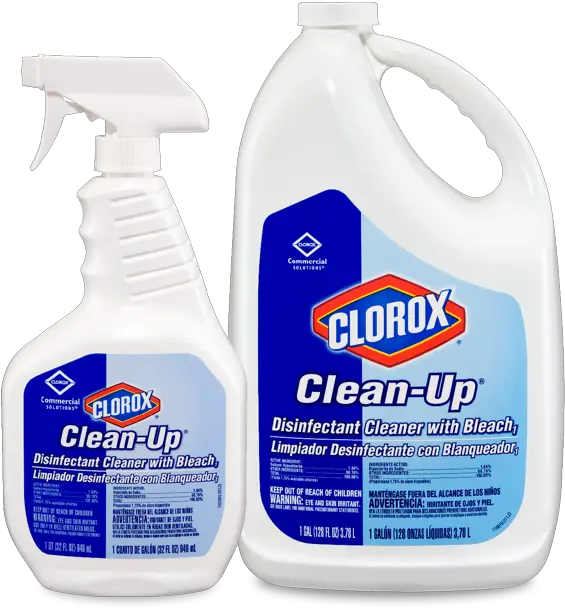 Clorox Clean Up Disinfectant Cleaner With Bleach Cloroxpro Clorox Png Bleach Png