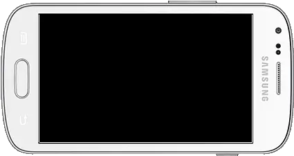 Samsung Galaxy S Duos White Mock Up Iphone Png Horizontal Samsung Phone Png