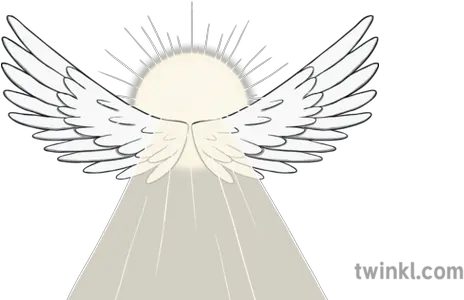 Angel Wings Light Shine Religion Ks1 Illustration Twinkl Eagle Png Light Shine Png