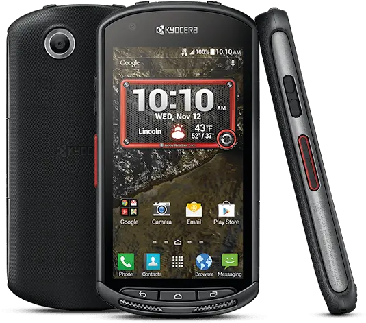 Duraforce Rugged Waterproof Phone Kyocera E6560 Png Transparent Cellular Phone