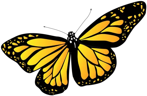 Detailed Yellow Garden Butterfly Transparent Png U0026 Svg Borboleta Amarela Em Png Butterflies Transparent