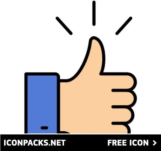 Free Thumbs Up Like Icon Symbol Png Svg Download Thumb