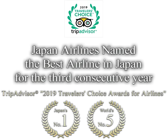 Tripadvisor Has Awarded Japan Airlines As 2019 Best Airline Circle Png Jp Logo