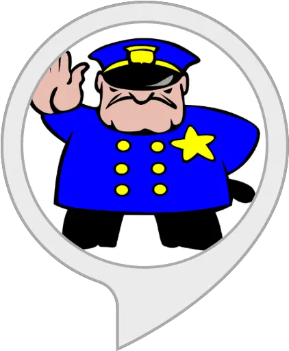 Amazoncom The Whine Police Alexa Skills Policeman Cartoon Png Police Hat Transparent