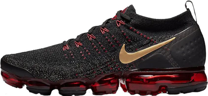 Nike Air Vapormax 2 Chinese New Year Black Red Where To Nike Vapormax Preto E Vermelho Png App Icon Chinese New Year