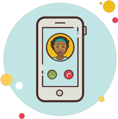 Teacher Phone Call Icon Illustration Png Phone Call Png