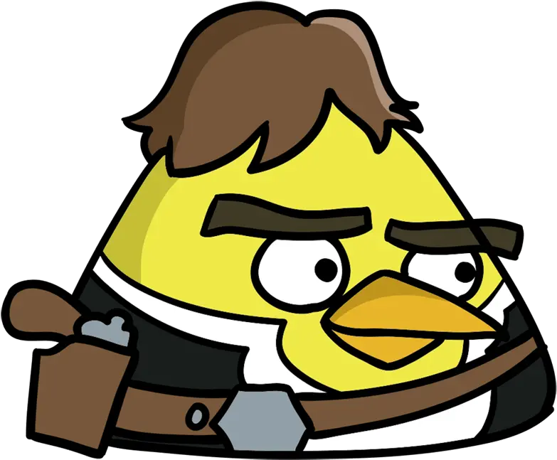 Learn How To Draw Han Solo Easy Draw Everything Han Solo Angry Birds Star Wars 2 Png Han Solo Png