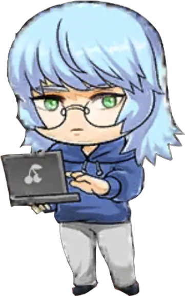 Hacker Guest Mystic Messenger Hacker Full Size Png Cartoon Hacker Png