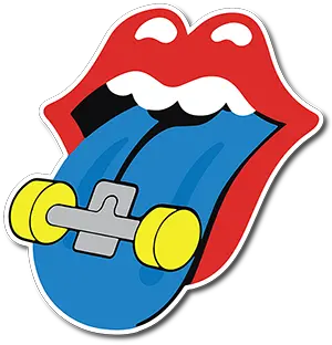 Tongue Sticker Album Bundle Milton Glaser Rolling Stones Png Tongue Transparent