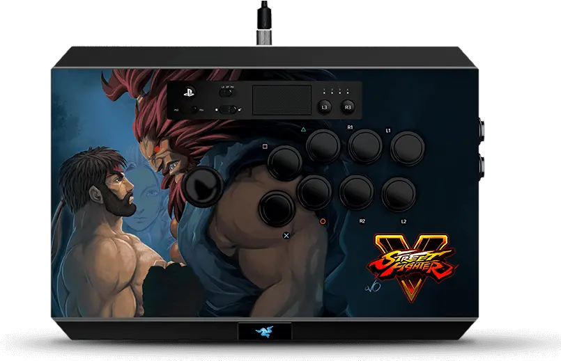 Designing The Razer Panthera Street Fighter V Edition Razer Panthera Arcade Stick Street Fighter V Png Ryu Street Fighter Png