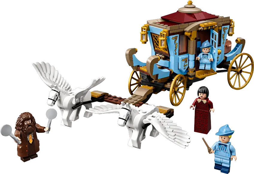75958 Lego Harry Potter Tm Beauxbatonsu0027 Carriage Arrival Lego Harry Potter Beauxbatons Carriage Arrival At Hogwarts Png Hogwarts Transparent