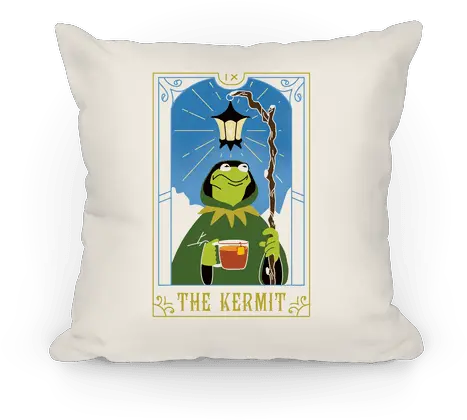 The Kermit Tarot Card Pillows Lookhuman Kermit The Frog Phone Case Png Kermit Transparent