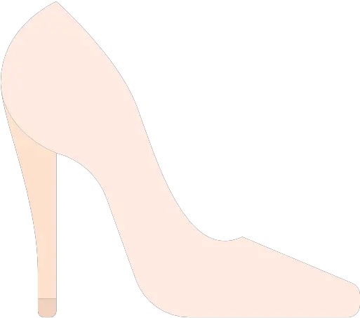Fashion Clothing Footwear Femenine Style High Heels Round Toe Png Heel Icon