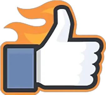 Facebook Likesu201d Stickers Set For Telegram Facebook Like With Fire Png Fire Icon For Facebook