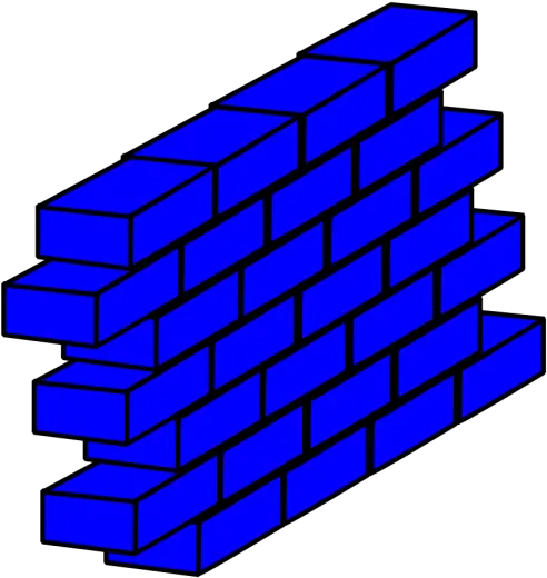 Blue Brick Wall Png Svg Clip Art For Web Download Clip Transparent Brick Wall Cartoon Brick Wall Icon Png