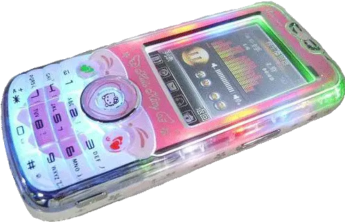 Rainbow Weed 420 Phone Guy Hello Kitty Vaporwave Phone Png Transparent Cell Phones