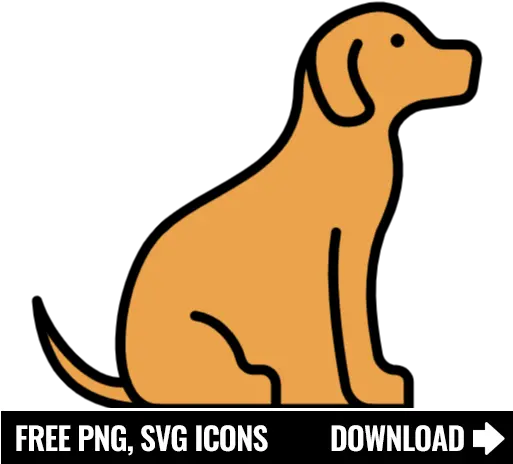 Free Dog Icon Symbol Smiley Sad Black And White Png Dog Icon Transparent