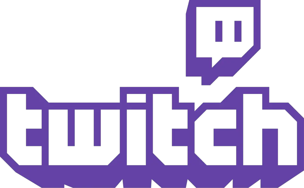 Square Twitch Logo Black And White Png