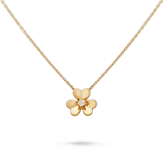 Necklaces U0026 Pendants Van Cleef Flower Necklace Png Iced Out Chain Png