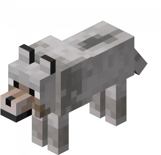 Minecraft Mobs Clipart Costumes Minecraft Wolf Png Minecraft Pig Png