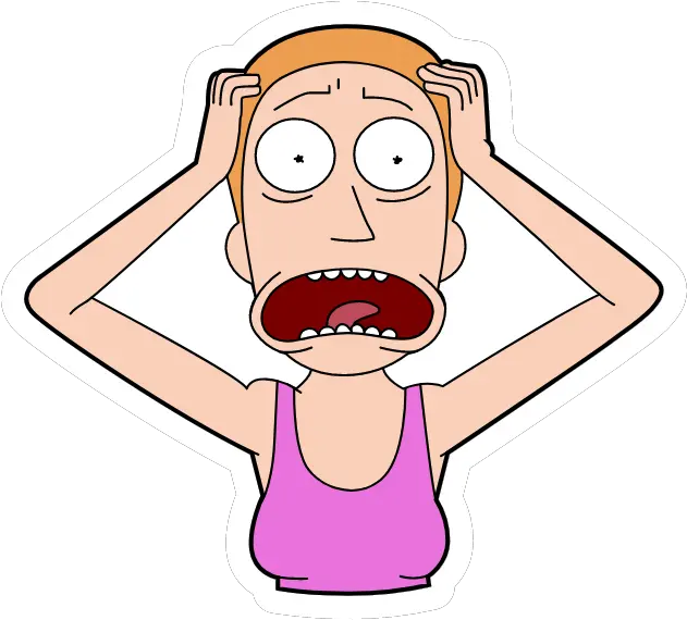 Morty Stickers Rick And Tattoo Rick Et Morty Summer Smith Png Rick Transparent