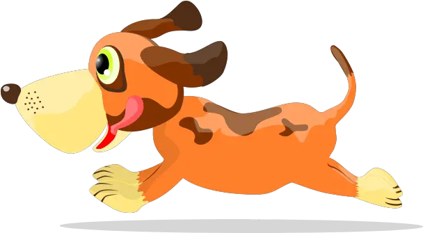 Download Hd Lovable Pets Pup Cartoon Dog Running Transparent Background Png Dog Running Png