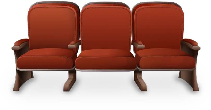 Theater Chairs Red Theater Chair Png Movie Theater Png