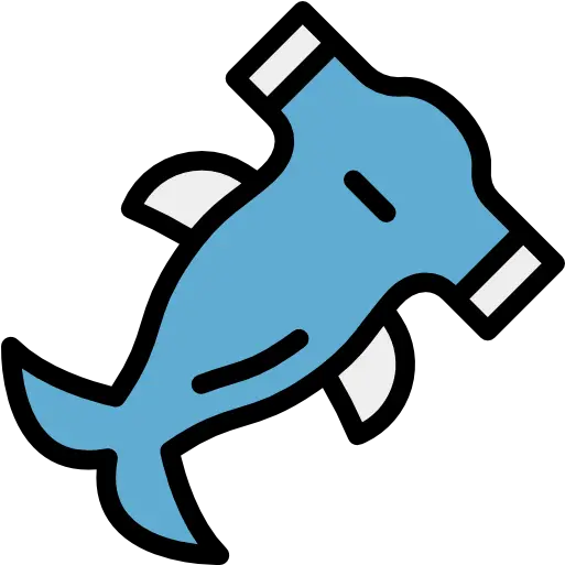 Aquatic Sea Life Hummerhead Animal Aquarium Shark Scalable Vector Graphics Png Shark Icon Png