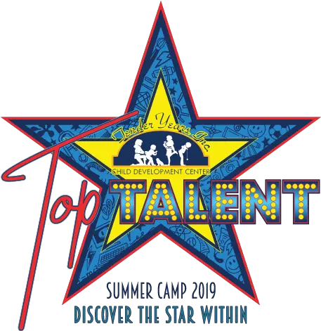 Ty Top Talent Summer Camp Logo Dark Tender Years Emblem Png Camp Logo
