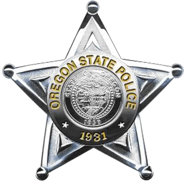 Oregon Police Badge Transparent Png Stickpng Oregon State Police Badge Gon Png