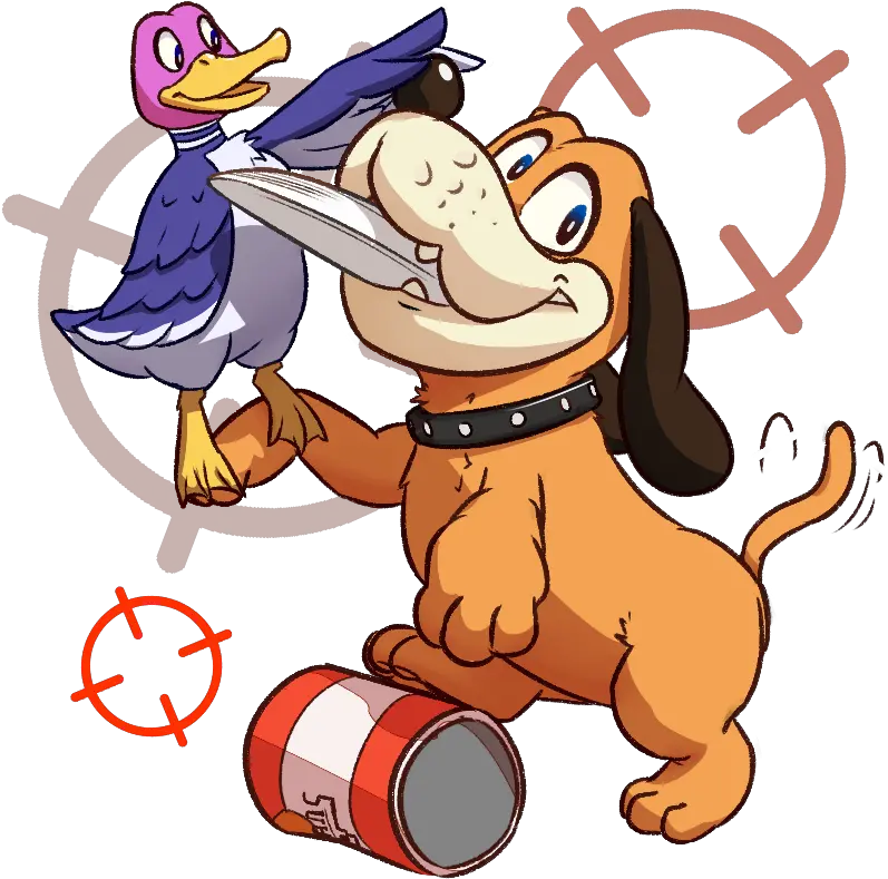 Gulfito Bonito Cartoon Png Duck Hunt Png