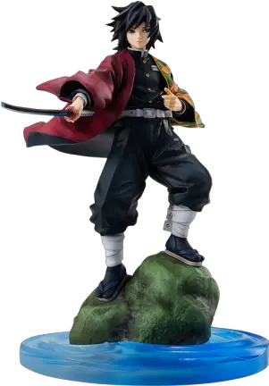 Giyu Tomioka Gem Demon Slayer Figure Demon Slayer Giyu Statue Png Demon Slayer Png