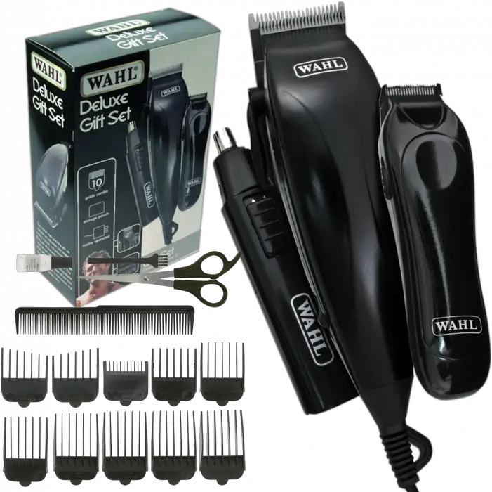 Hair Clippers Png Wahl Deluxe Gift Set Clippers Png