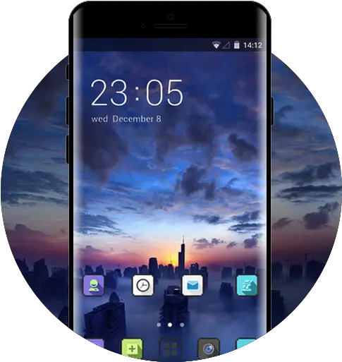 App Insights Sunset Sky Live Wallpaper Fantasy City Theme Theme Cartoon Hd Mobile Png Sunset Sky Png