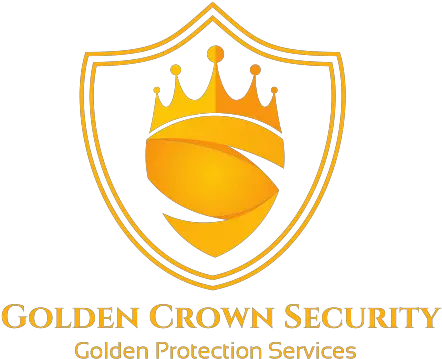 Golden Crown Security U2013 Protection Services Emblem Png Golden Crown Png