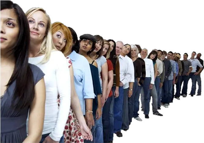 Index Of People In Line Png People In Line Png