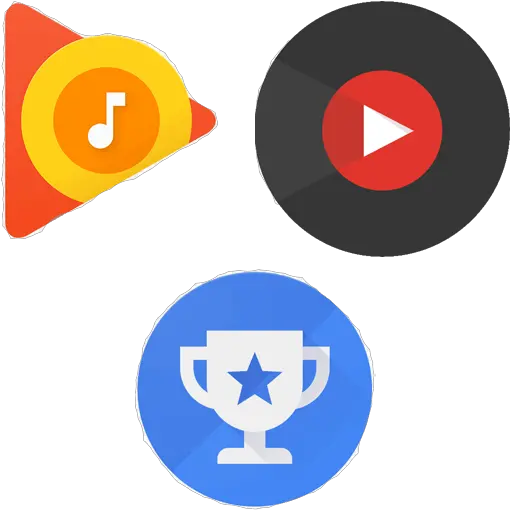 Youtube Music And Google Play Google Opinion Rewards Icon Png Youtube Music Logo Png