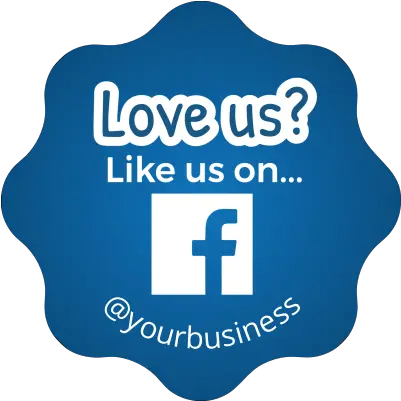 Love Us Facebook Sticker Design Like Us Facebook Template Png Like Us On Facebook Png