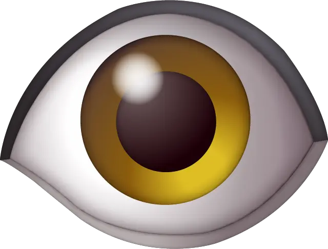 Iphone Emoji Apple Faces Eye Emoji Png Eye Emoji Transparent
