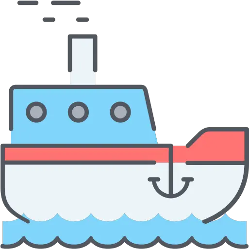 Boat Icon Png Barco Pesquero Cartoon Flat Png Boat Png