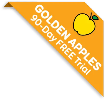 Golden Apple Teachers 90day Free Trial Graphic Design Png Golden Apple Logo