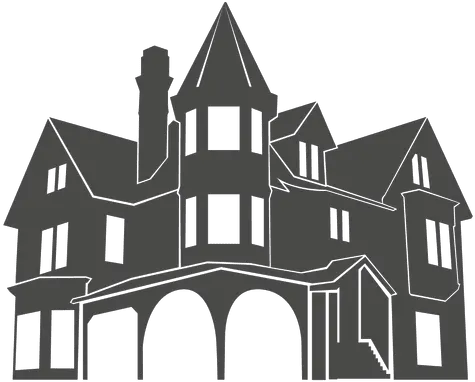 Transparent Png Svg Vector File House Silhouette Png Mansion Png