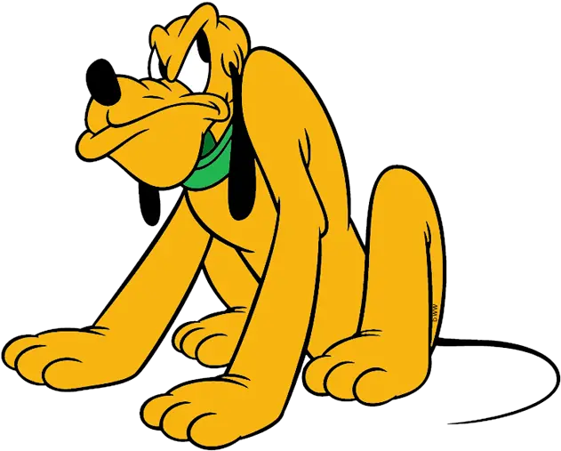 Pluto Playful Slipping Whistling Peeved Pluto Disney Grumpy Pluto Png Pluto Png