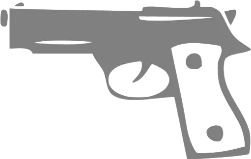 Gray Gun 4 Icon Gun Icon White Png Revolver Transparent