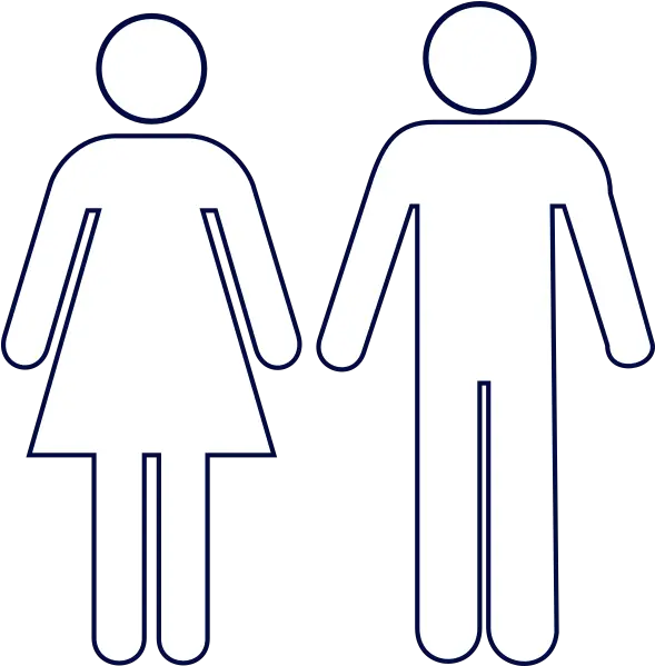 Man And Woman Icon Clip Art Vector Clip Art Png Men Women Icon
