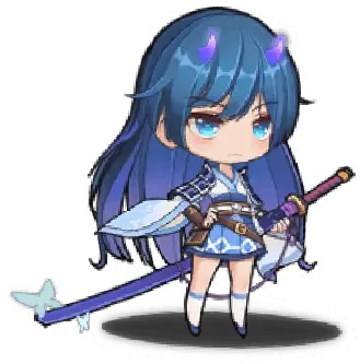 Chibi Illusion Connect By Clinea Sticker Maker For Whatsapp Oda Nobunaga Illusion Connect Png Fire Emblem Lucina Icon