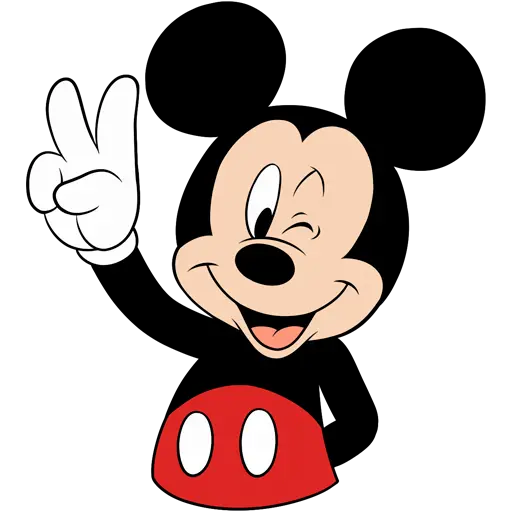 Mickey Mouse Hand Png