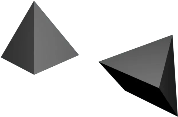 Black Pyramid Png Black 3d Triangle Png Pyramid Png